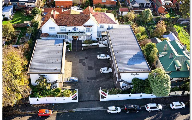 Motel Mayfair On Cavell Hobart Buitenkant foto